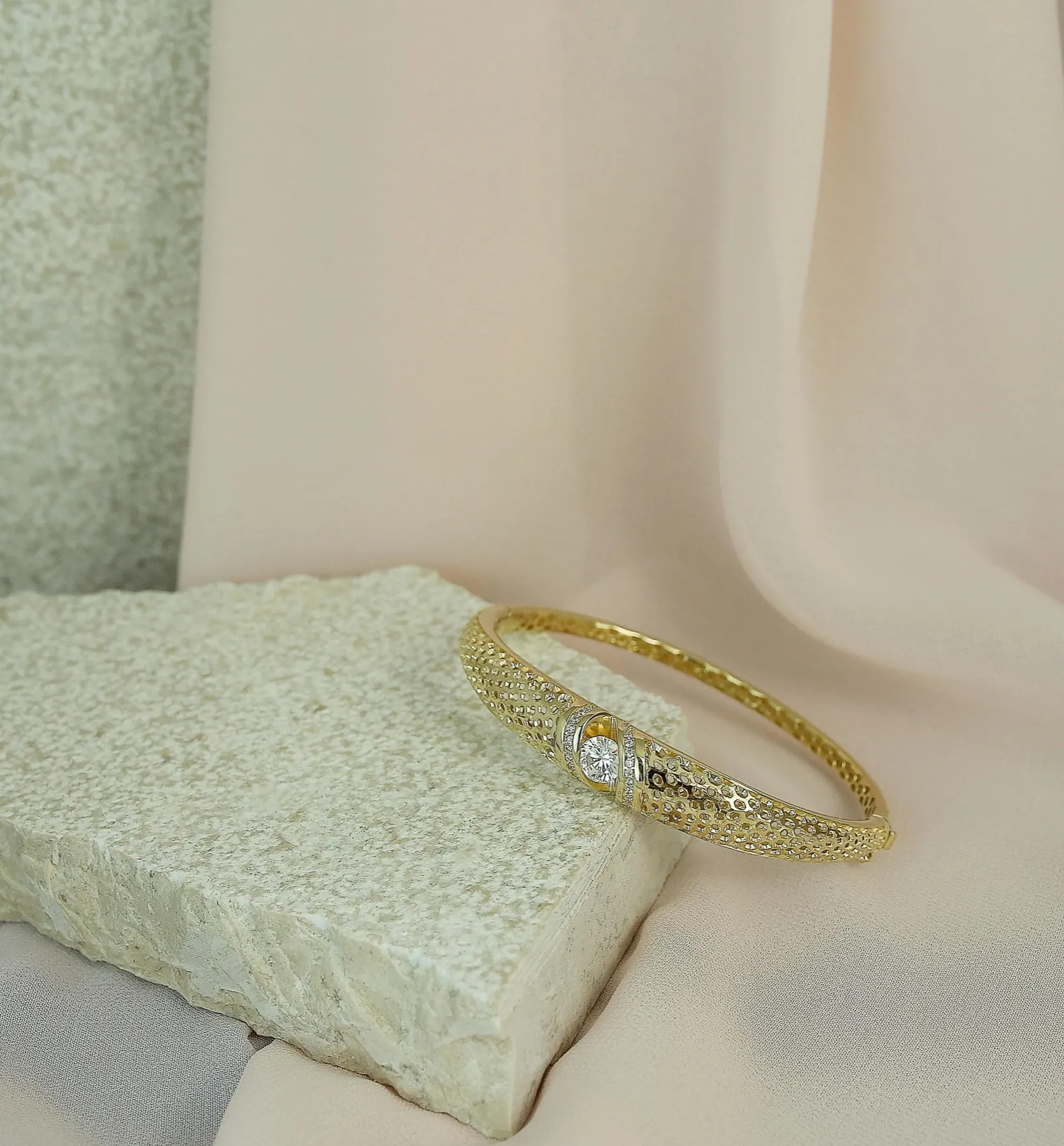 Gold Serpent Bracelet